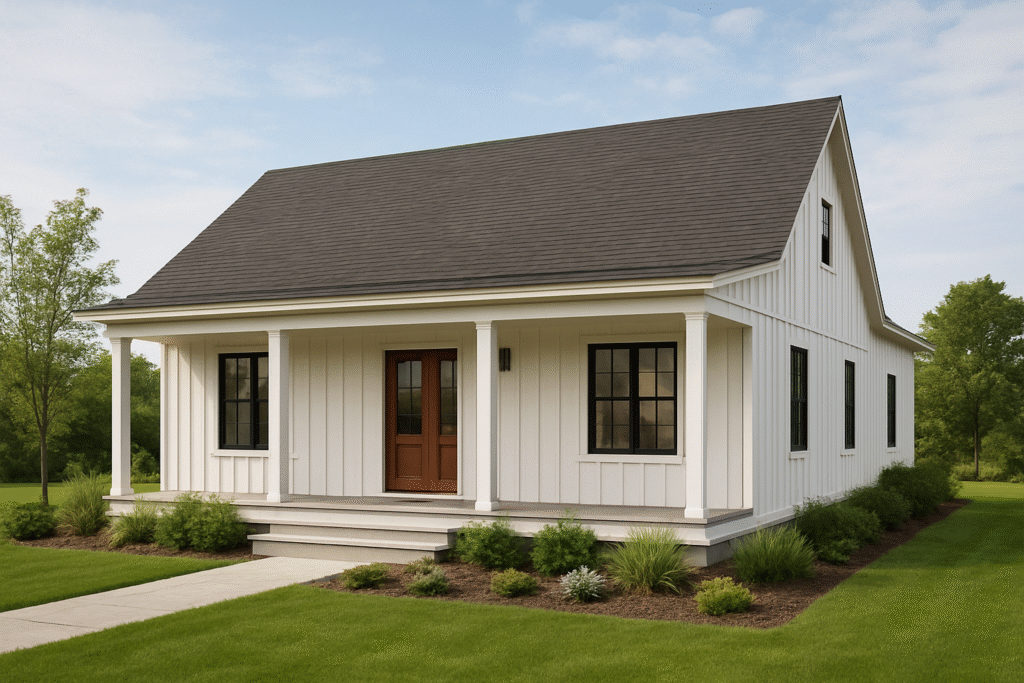 Rectangular House Plan