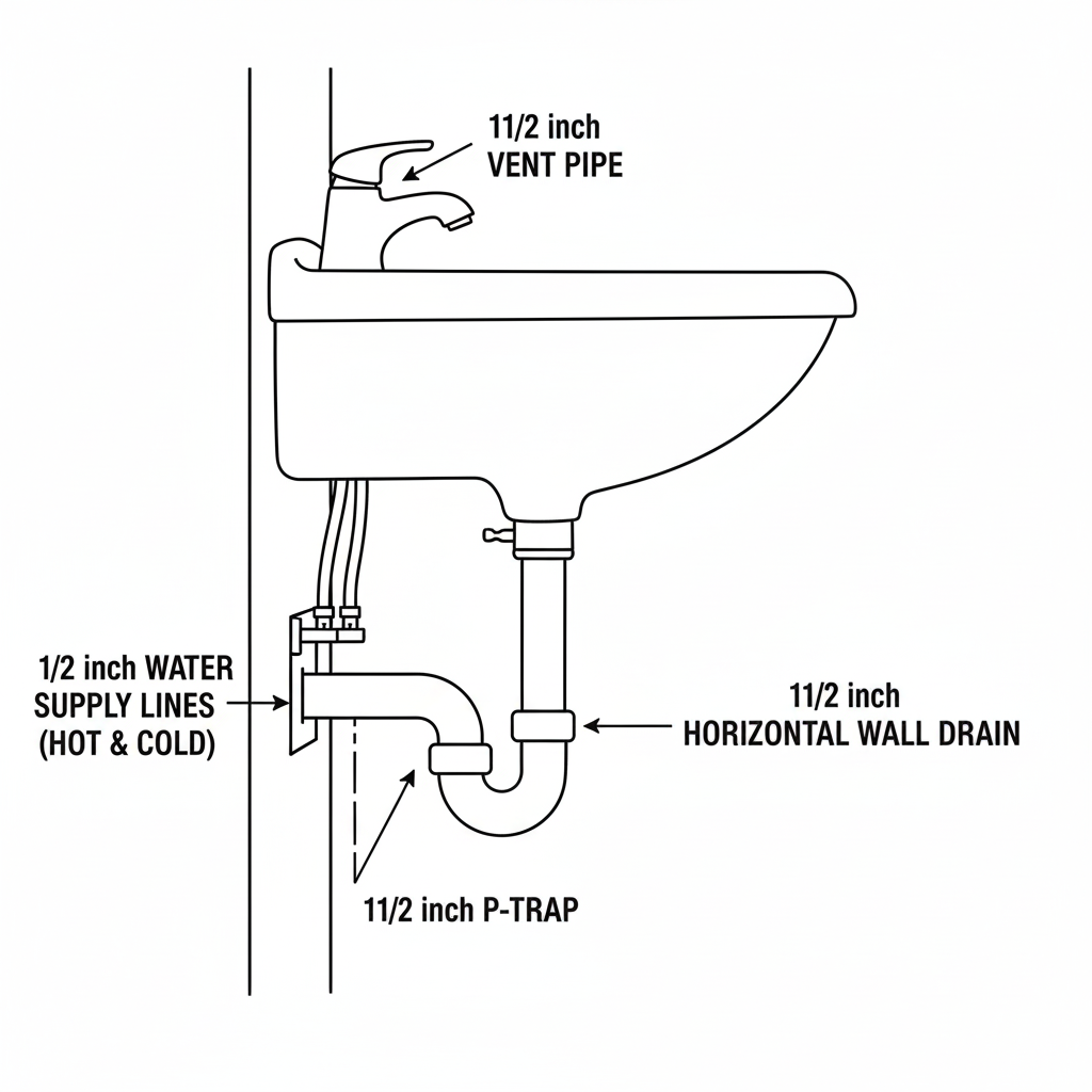 How to Size Plumbing Pipe for Bathroom Sink Design