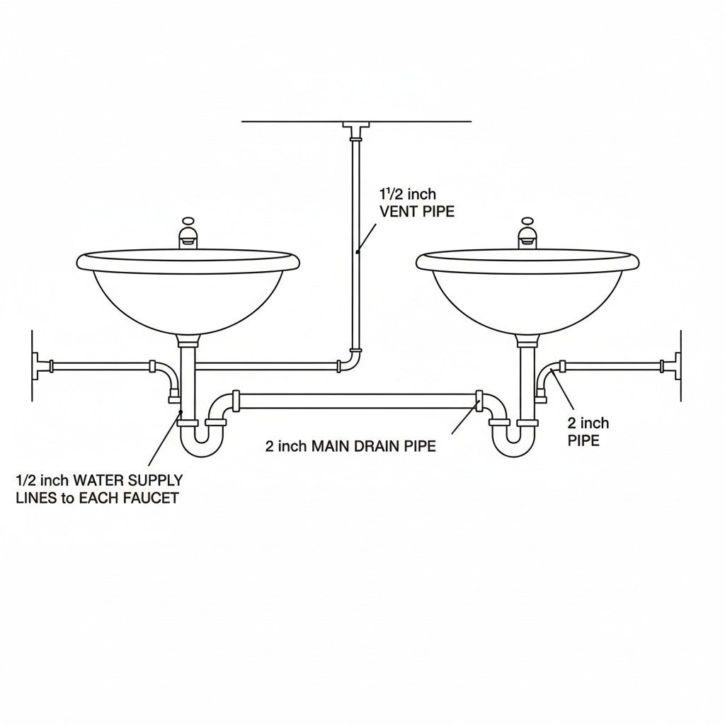 How to Size Plumbing Pipe for Bathroom Sink Design