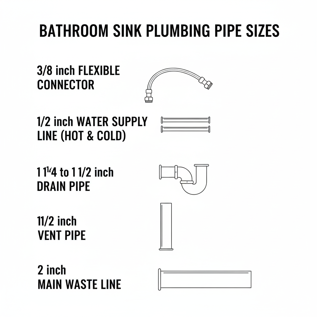 How to Size Plumbing Pipe for Bathroom Sink Design